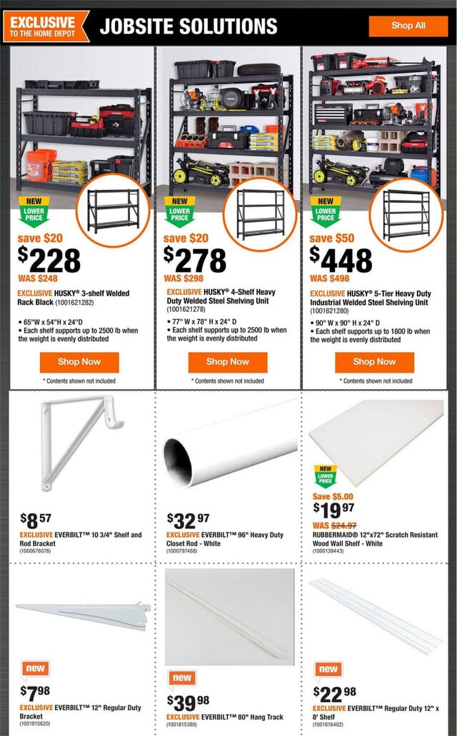 Home Depot Flyer from 12/21/2023