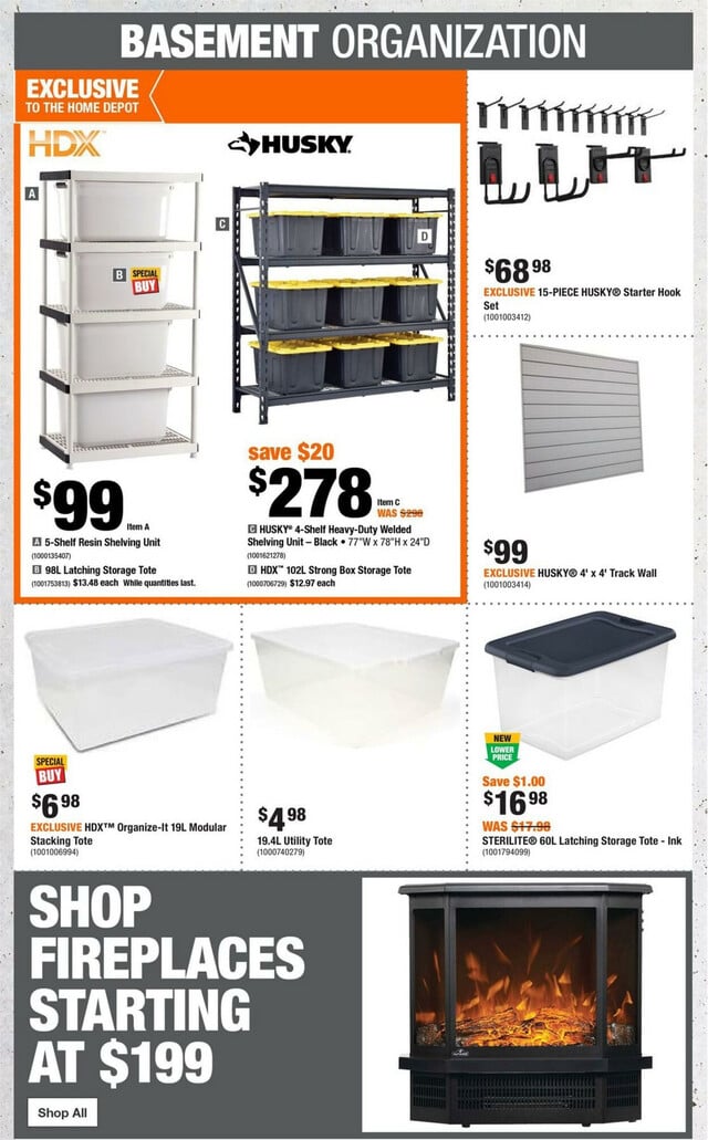 Home Depot Flyer from 12/21/2023