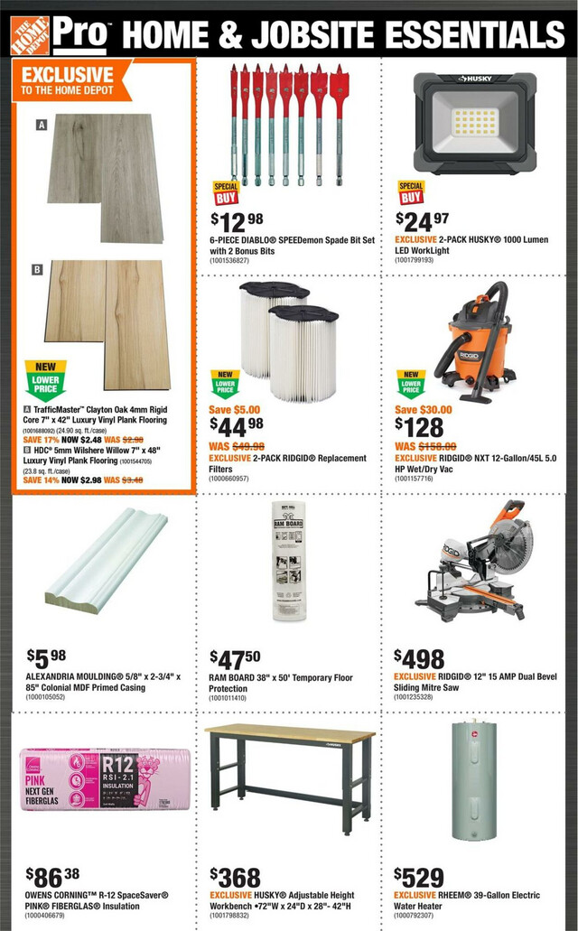 Home Depot Flyer from 02/08/2024