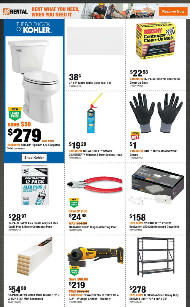 Home Depot Flyer from 02/22/2024
