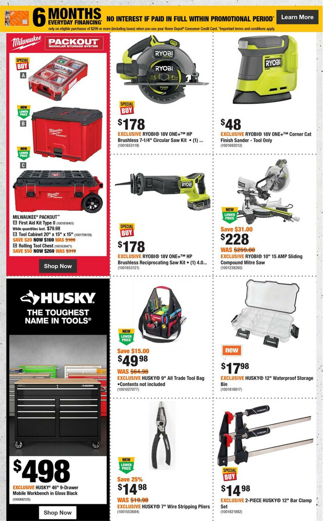 Home Depot Flyer from 03/07/2024
