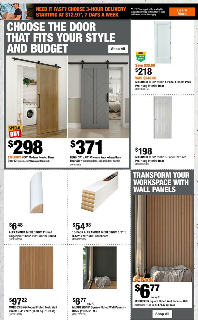 Home Depot Flyer from 03/07/2024