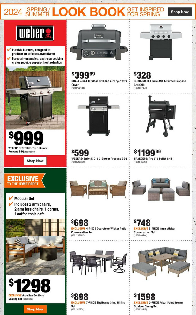 Home Depot Flyer from 03/21/2024