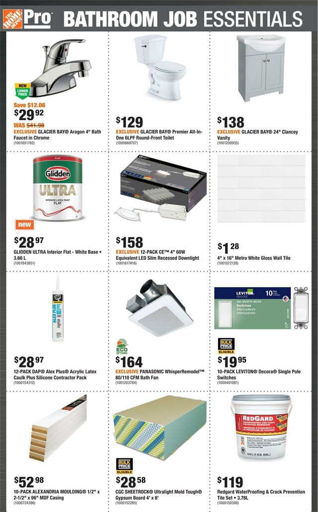 Home Depot Flyer from 03/28/2024