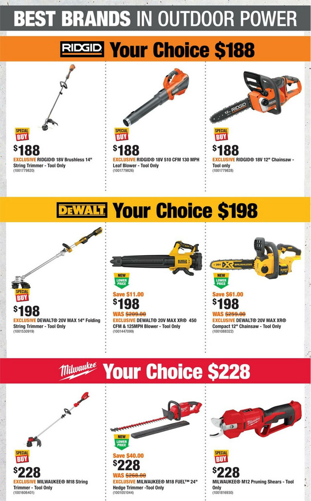 Home Depot Flyer from 04/04/2024
