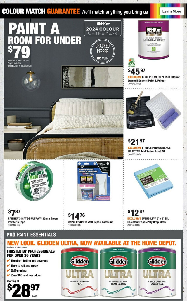 Home Depot Flyer from 04/04/2024