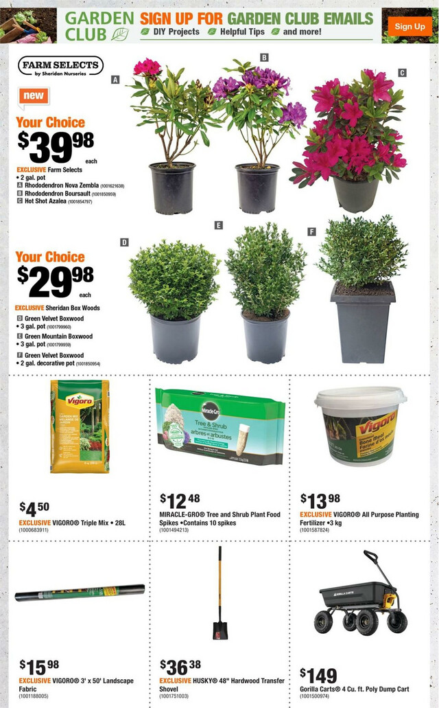 Home Depot Flyer from 04/11/2024