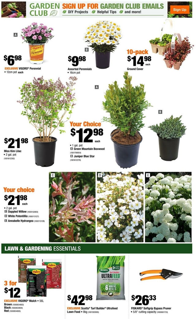Home Depot Flyer from 04/25/2024