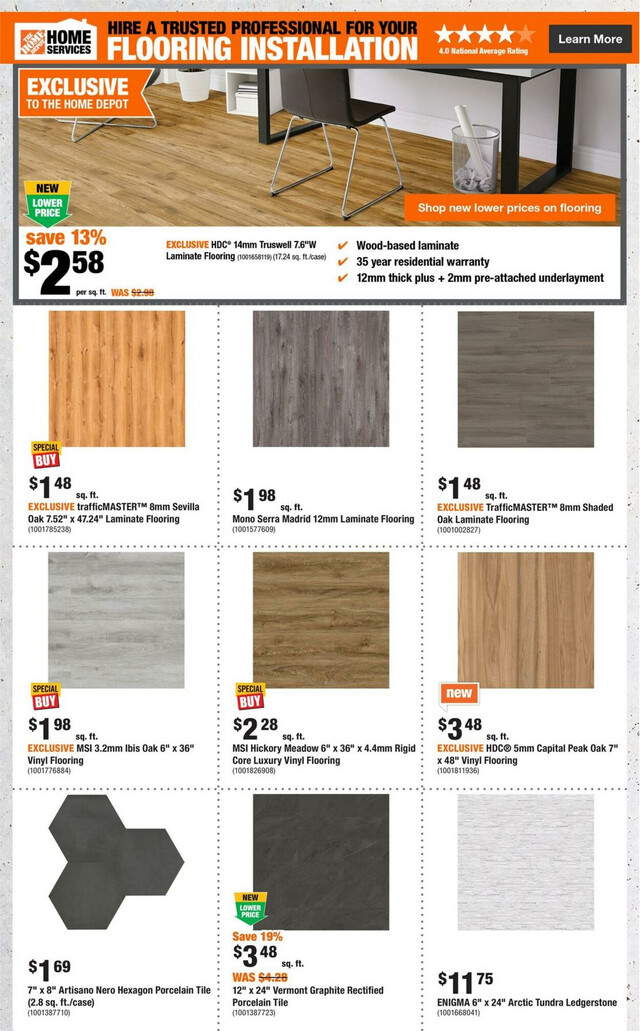 Home Depot Flyer from 05/02/2024