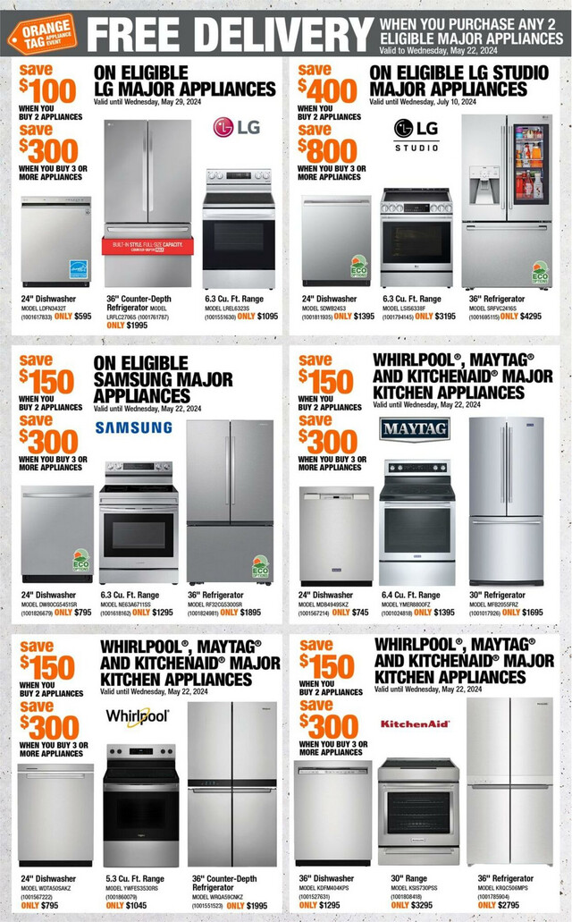 Home Depot Flyer from 05/09/2024