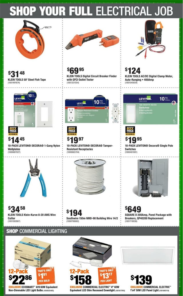 Home Depot Flyer from 05/23/2024