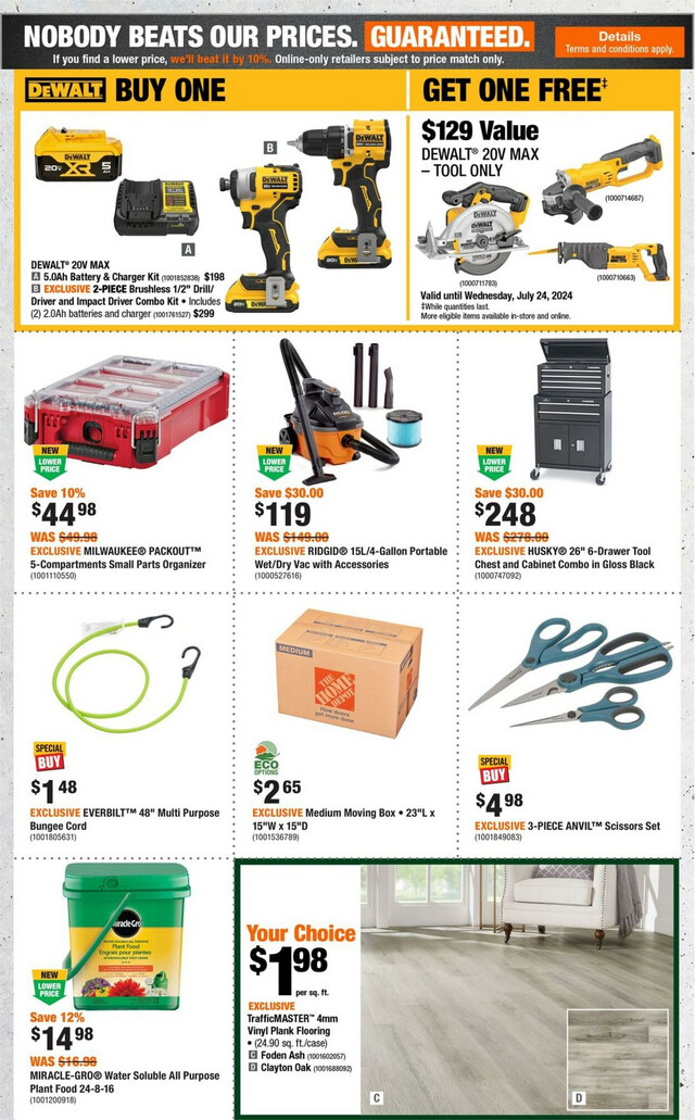 Home Depot Flyer from 06/06/2024