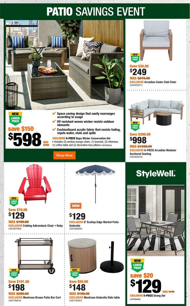 Home Depot Flyer from 06/06/2024