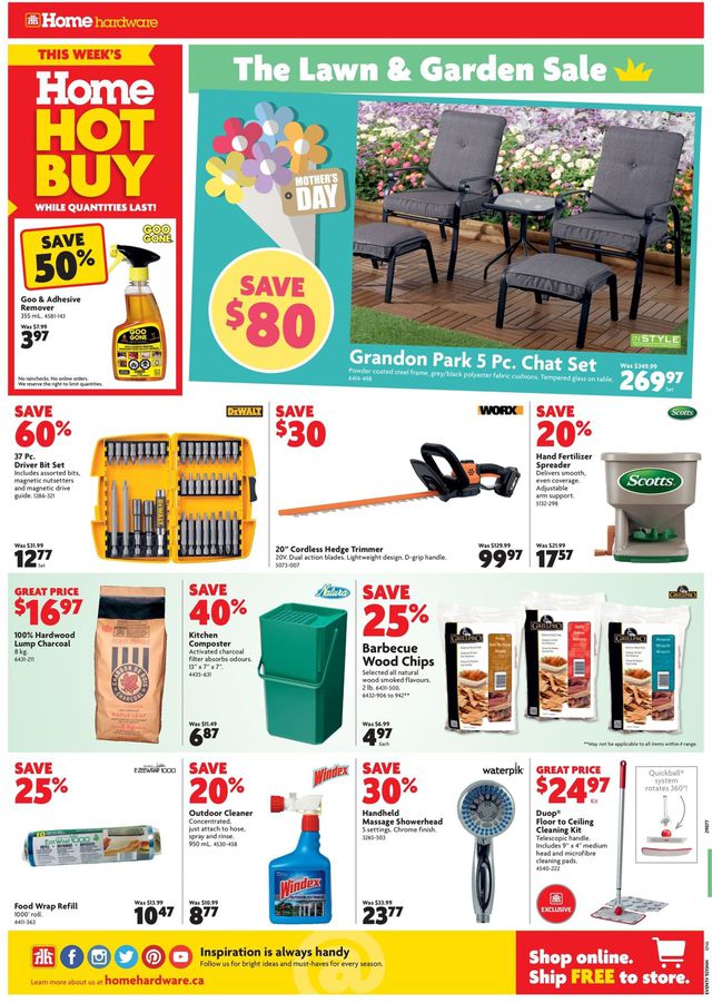 Home Hardware Flyer from 04/30/2020