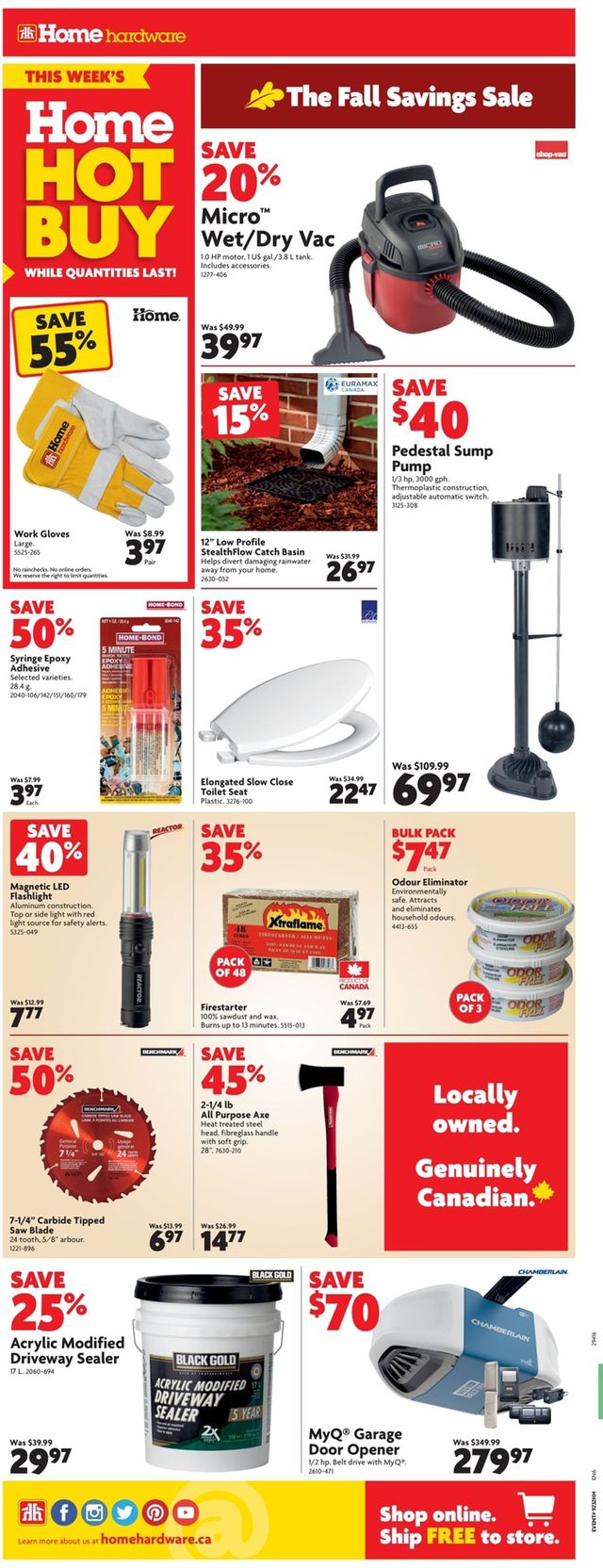 Home Hardware Flyer from 09/03/2020
