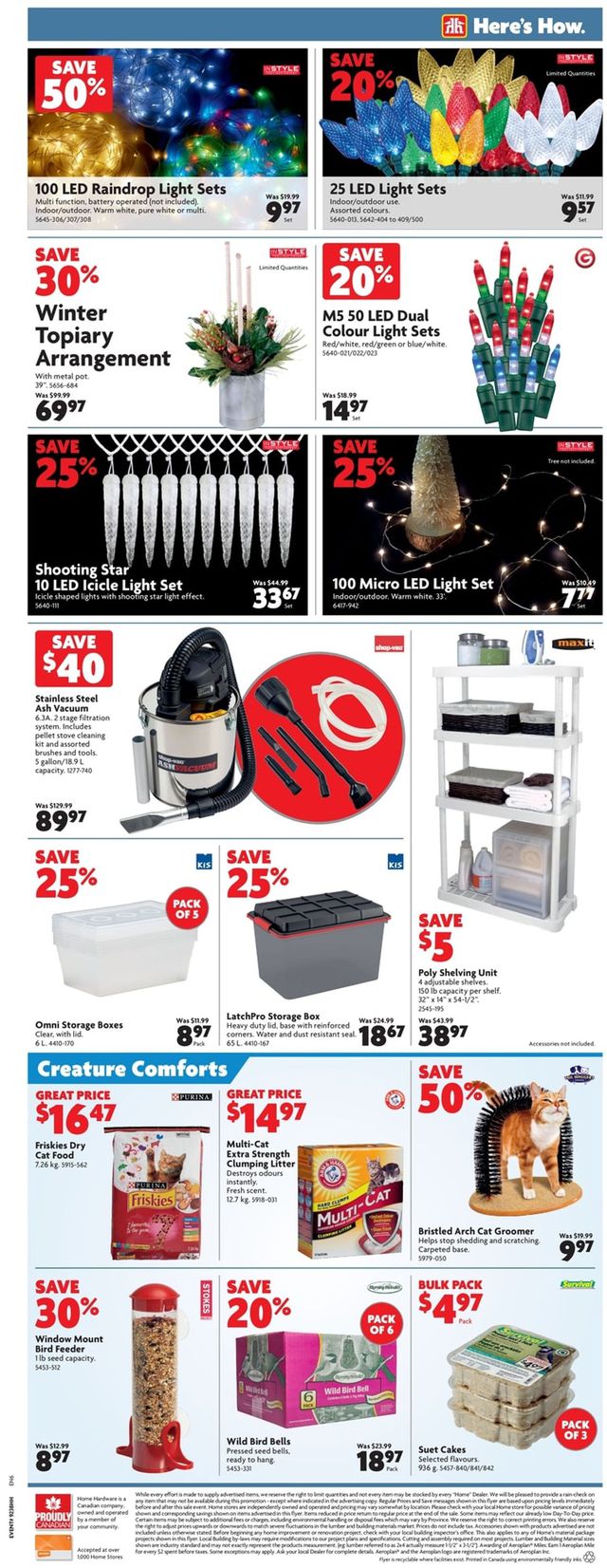 Home Hardware Flyer from 10/22/2020