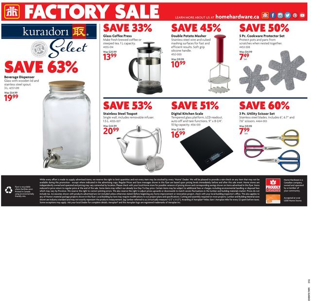 Home Hardware Flyer from 10/29/2020