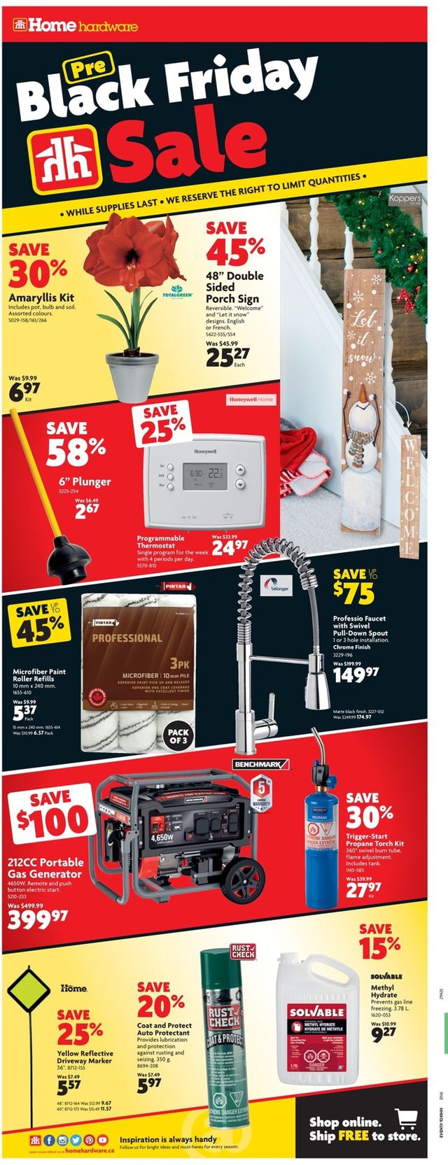 Home Hardware Flyer from 11/19/2020