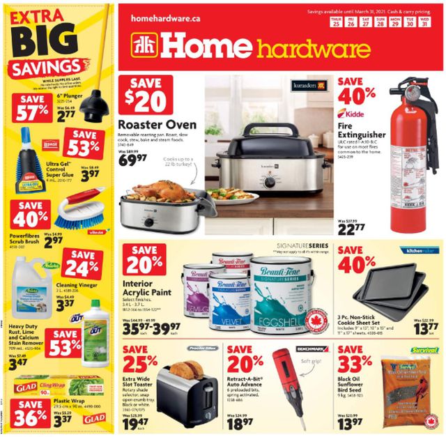 Home Hardware Flyer from 03/25/2021