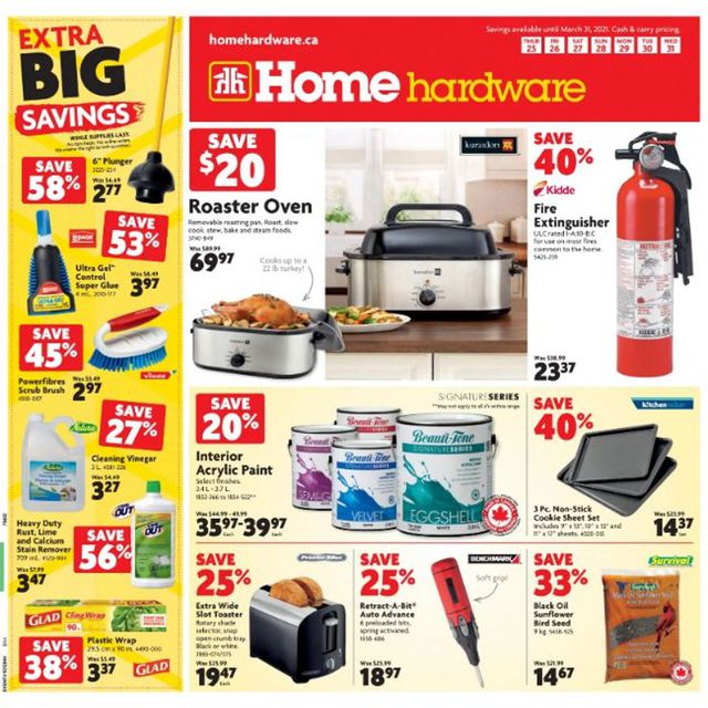 Home Hardware Flyer from 03/25/2021