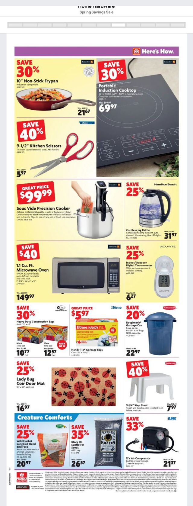 Home Hardware Flyer from 04/08/2021