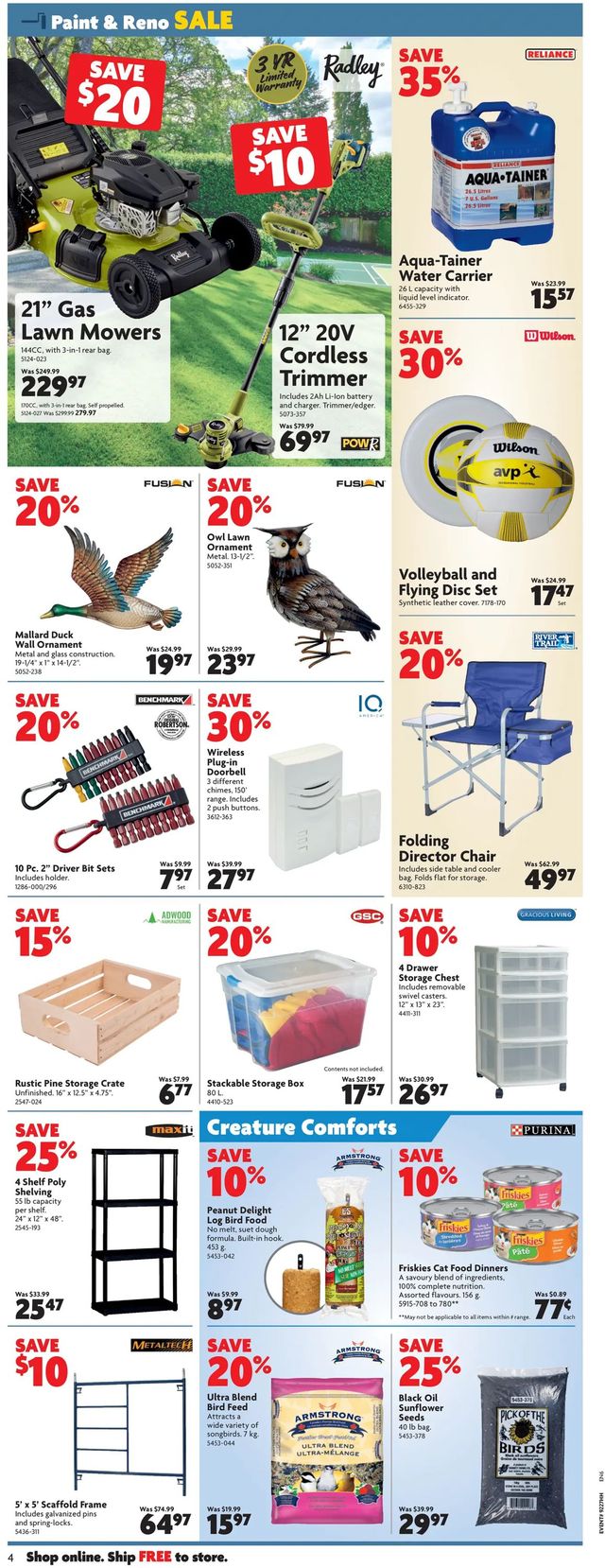 Home Hardware Flyer from 07/08/2021