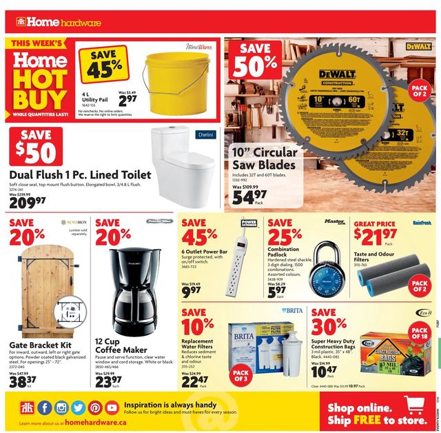 Home Hardware Flyer from 08/19/2021