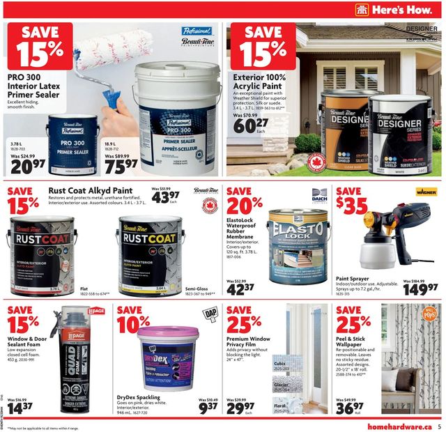 Home Hardware Flyer from 08/19/2021