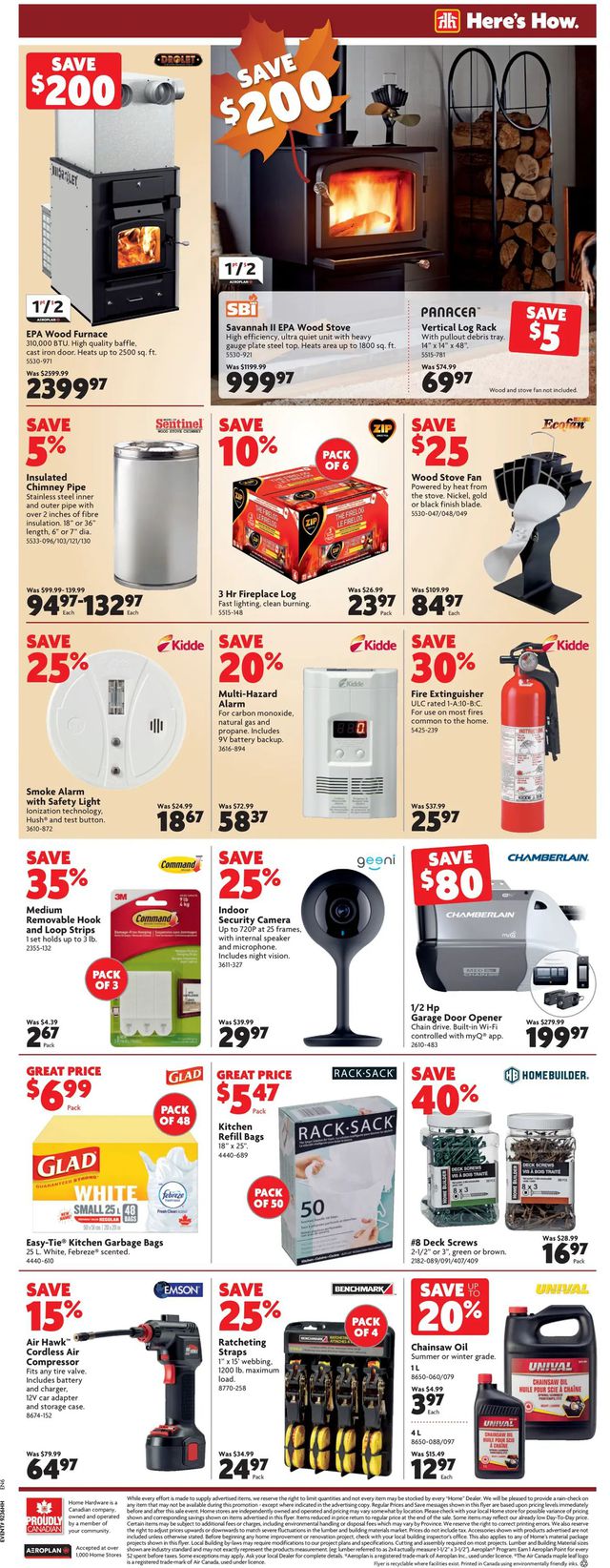 Home Hardware Flyer from 09/09/2021