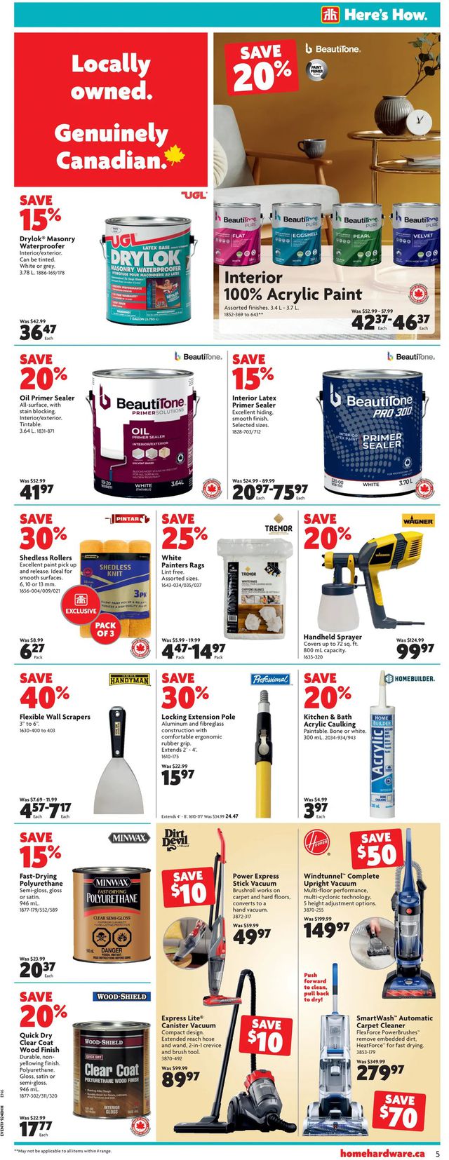 Home Hardware Flyer from 10/07/2021
