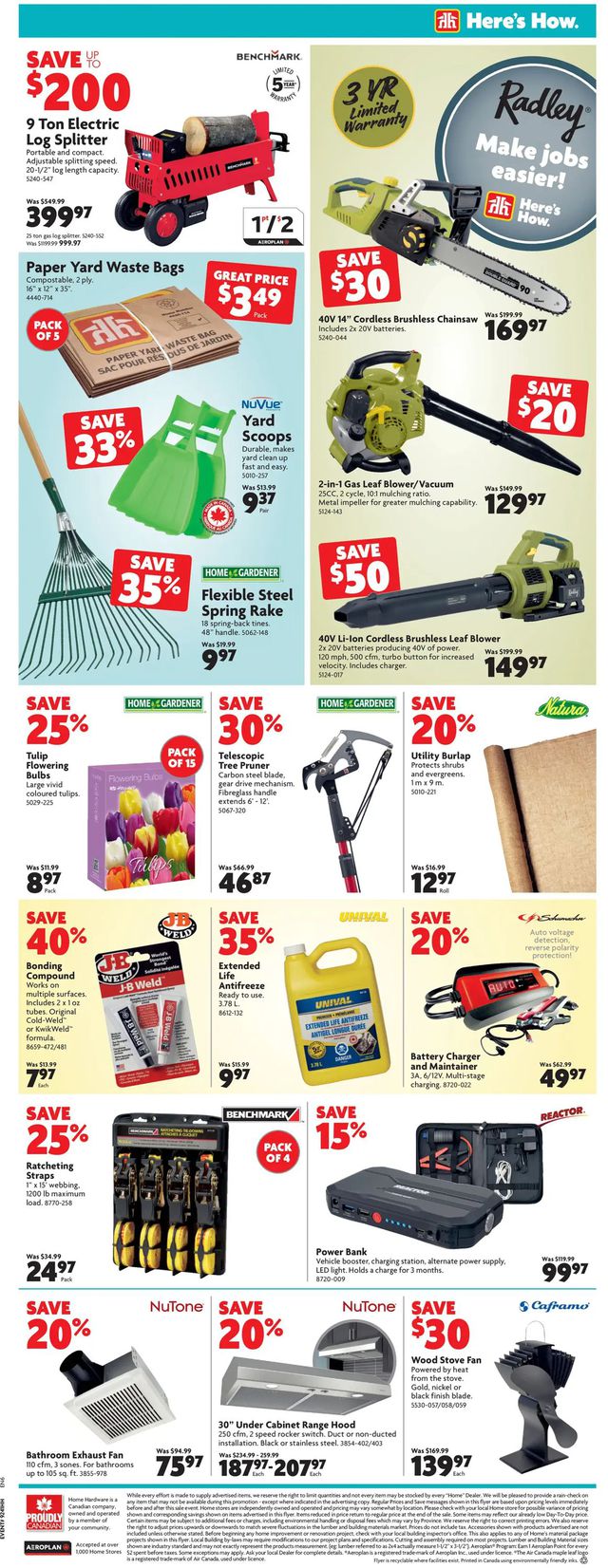 Home Hardware Flyer from 10/14/2021