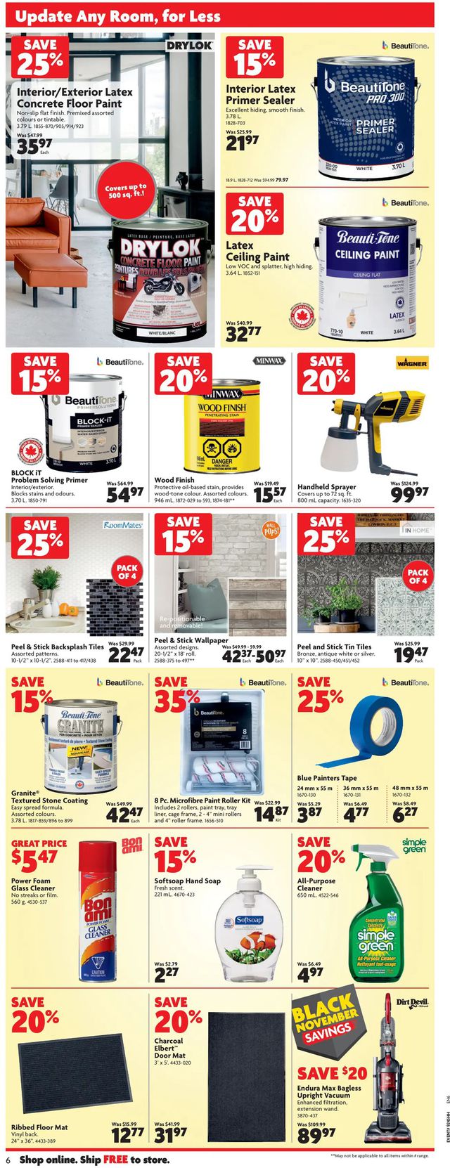 Home Hardware Flyer from 11/11/2021