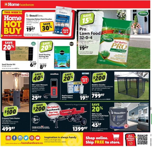 Home Hardware Flyer from 03/17/2022