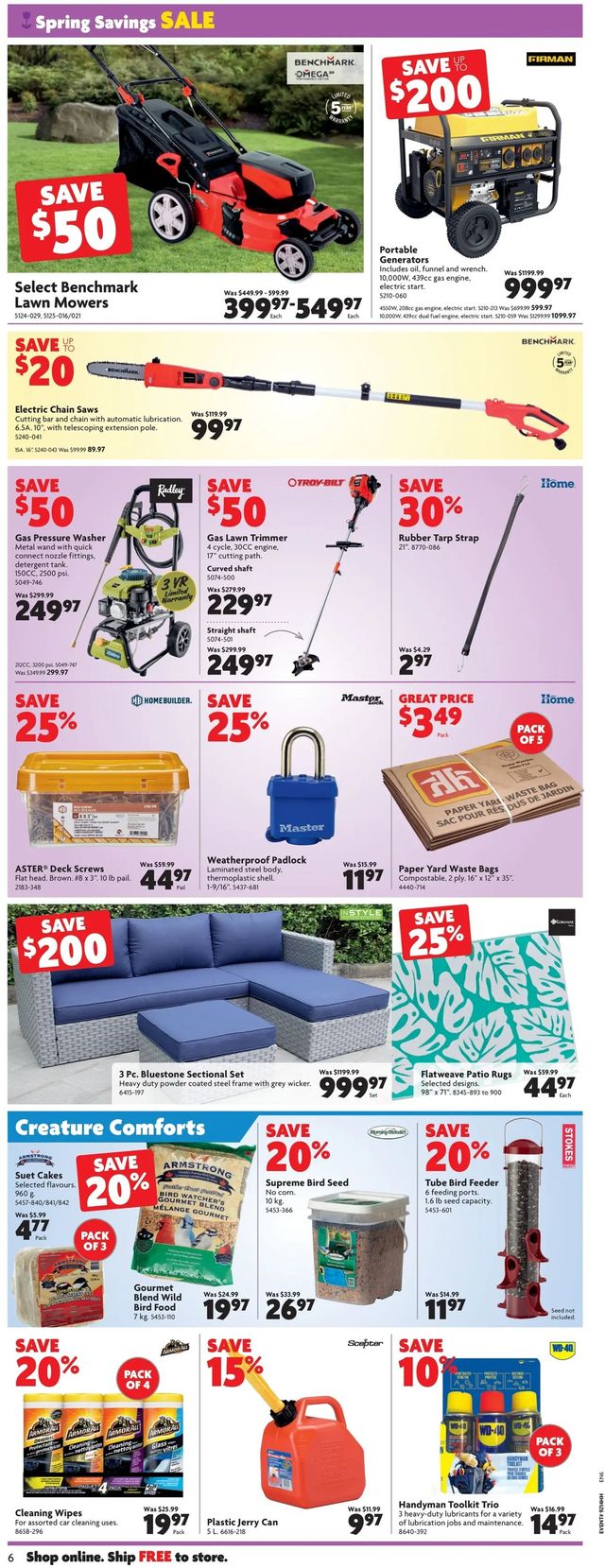 Home Hardware Flyer from 03/31/2022