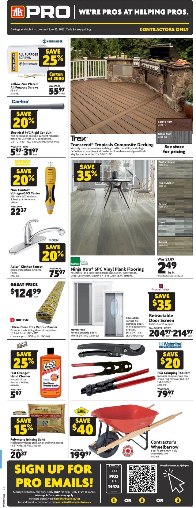 Home Hardware Flyer from 06/02/2022