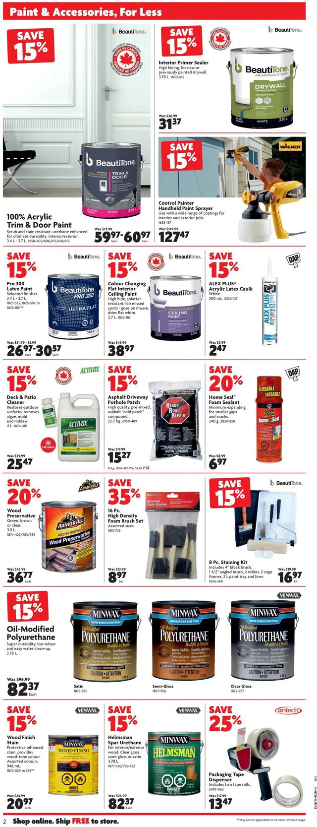 Home Hardware Flyer from 06/16/2022