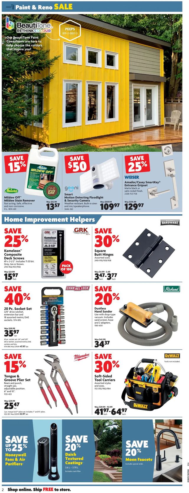 Home Hardware Flyer from 06/30/2022