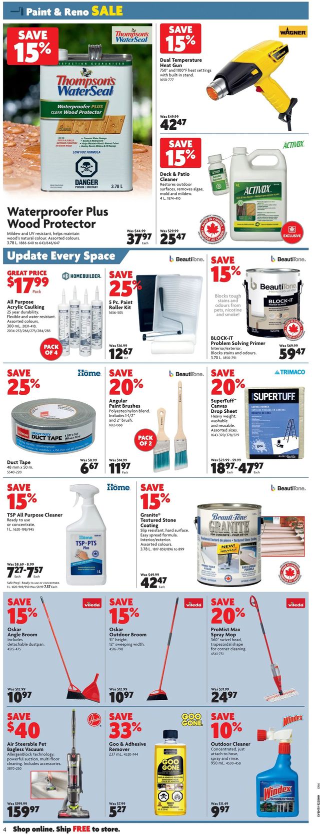 Home Hardware Flyer from 07/07/2022