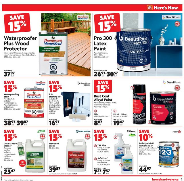 Home Hardware Flyer from 08/18/2022
