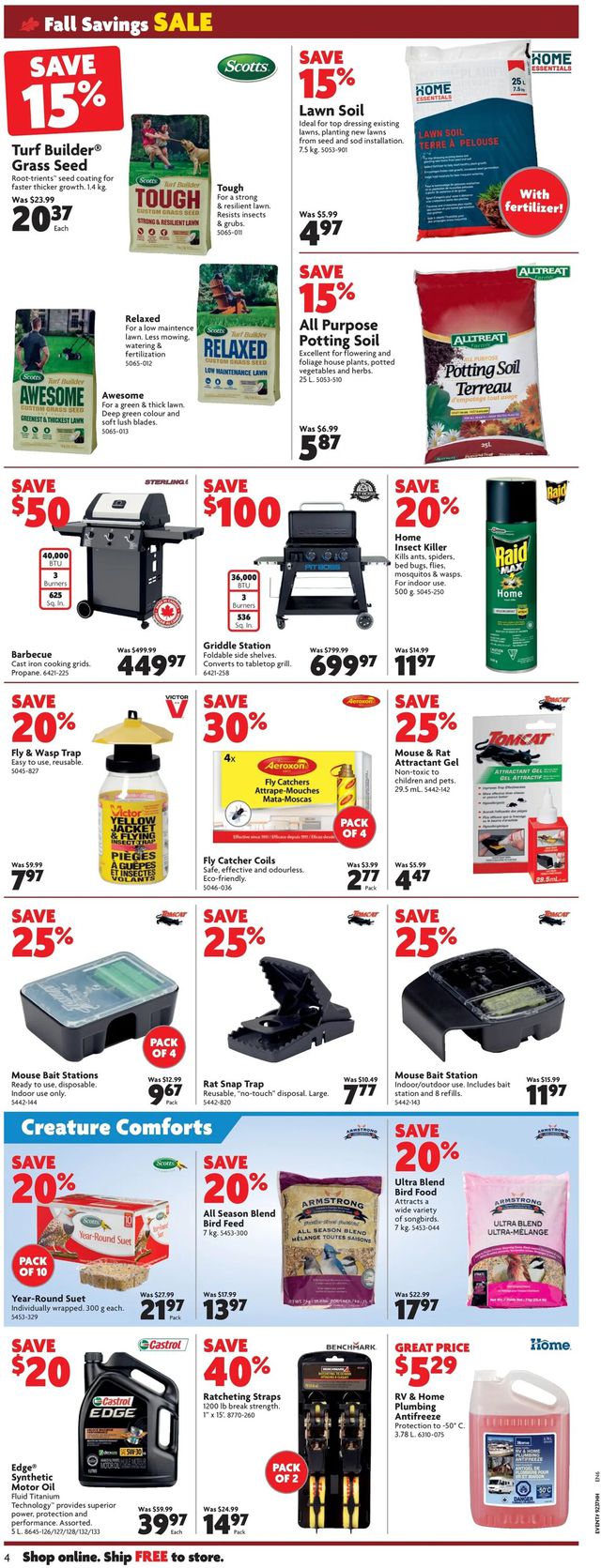 Home Hardware Flyer from 09/08/2022