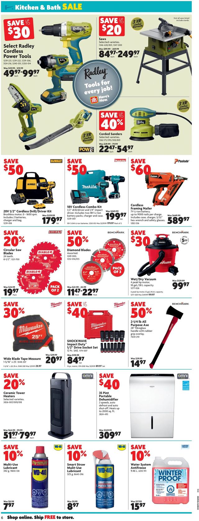Home Hardware Flyer from 10/13/2022