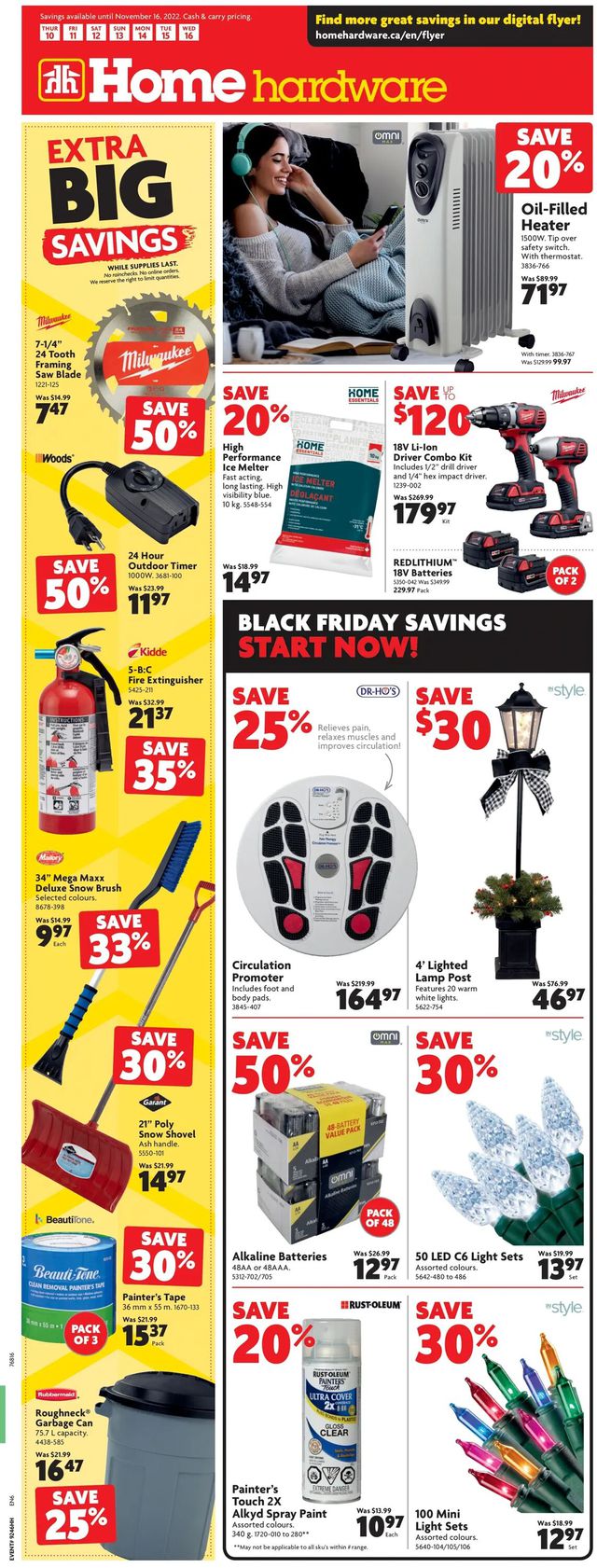 Home Hardware Flyer from 11/10/2022