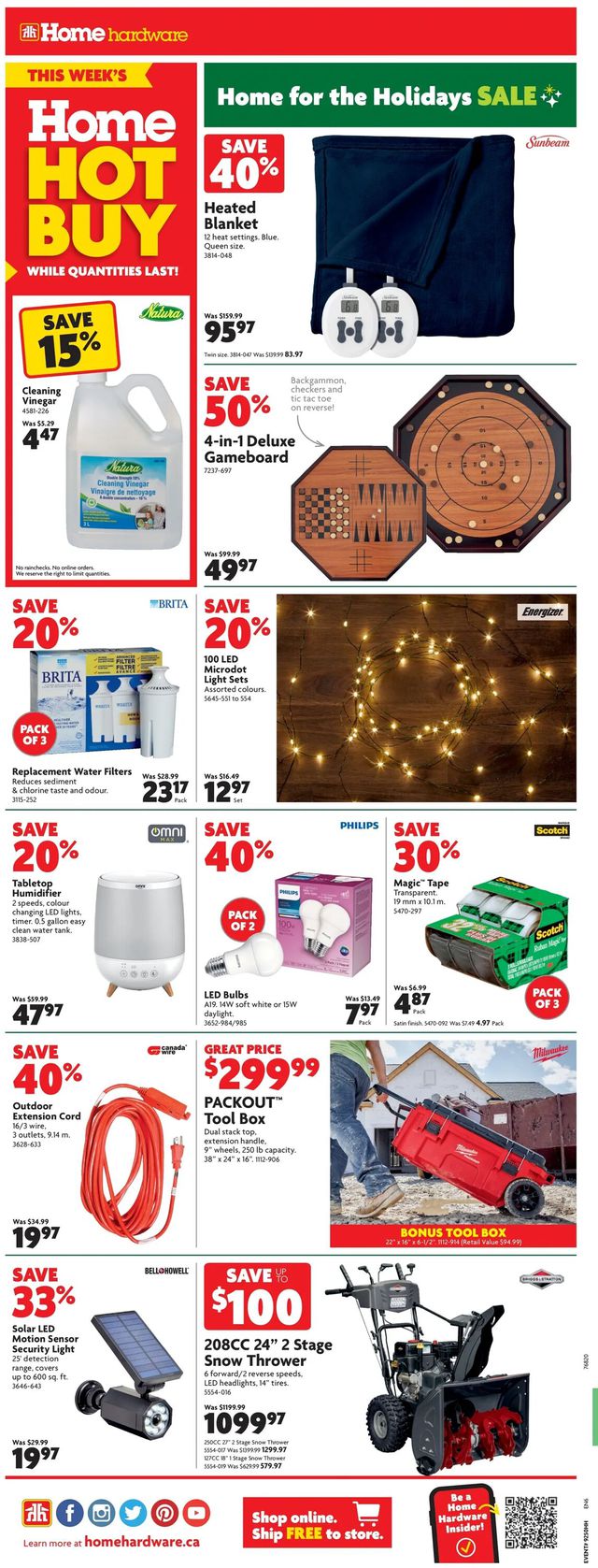 Home Hardware Flyer from 12/08/2022