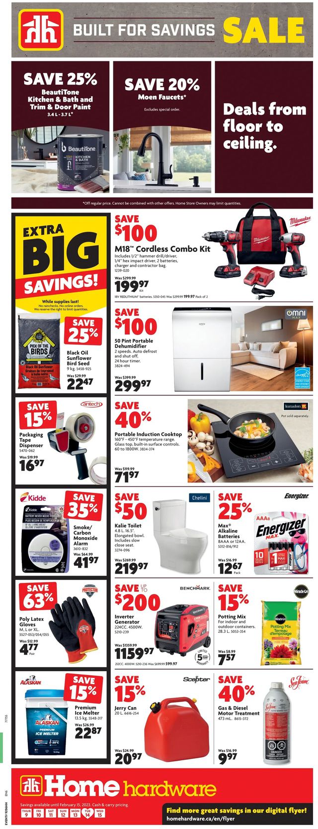 Home Hardware Flyer from 02/09/2023
