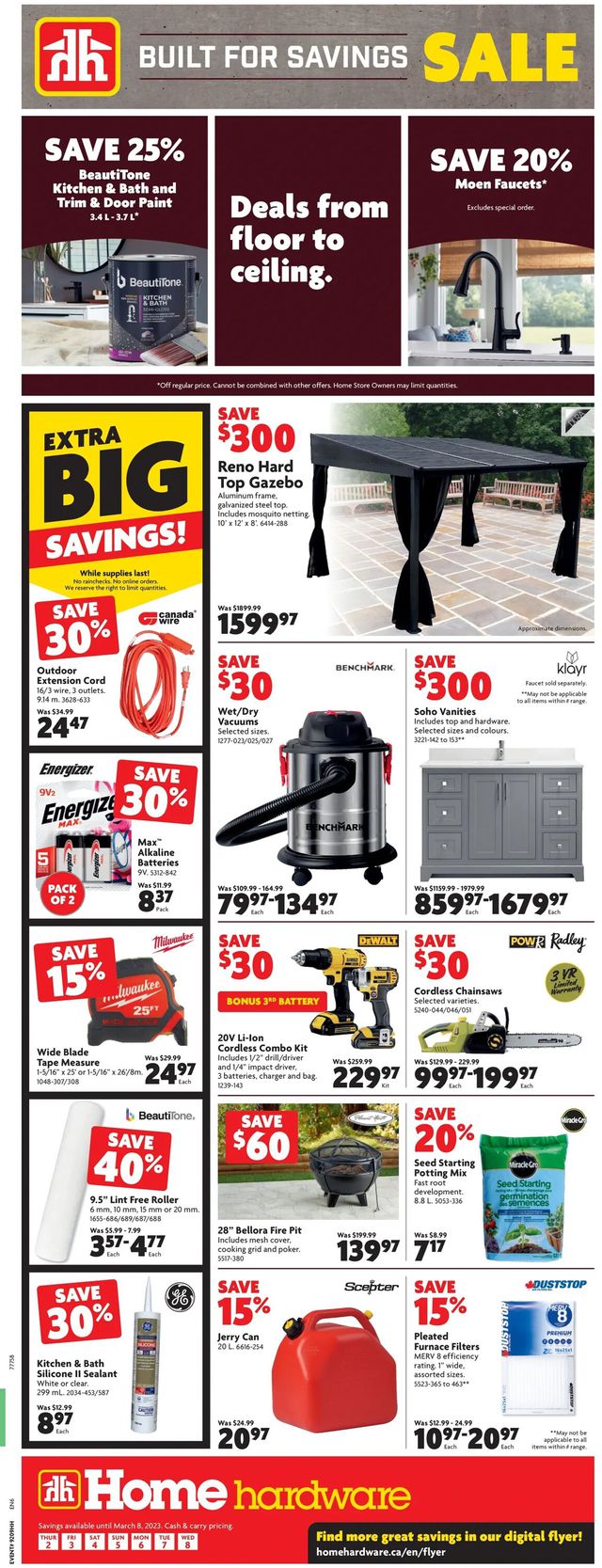Home Hardware Flyer from 03/02/2023
