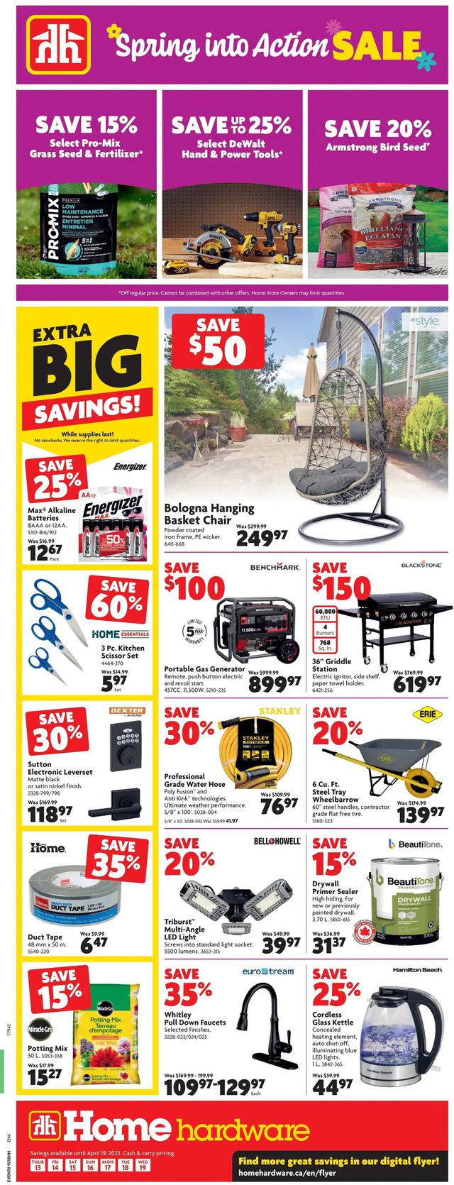 Home Hardware Flyer from 04/13/2023