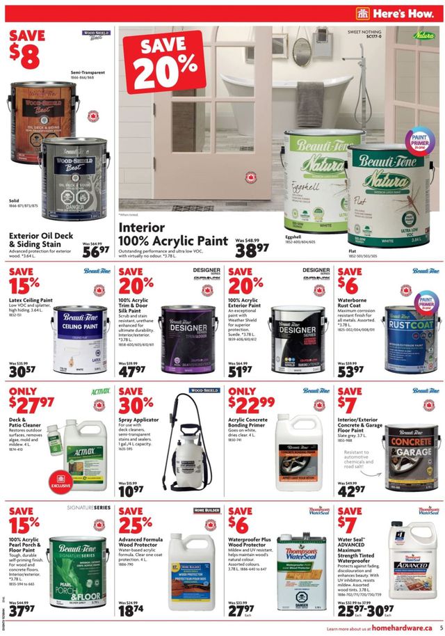 Home Hardware Flyer from 06/06/2019