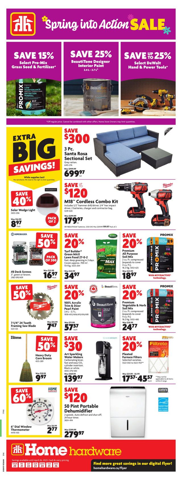 Home Hardware Flyer from 04/20/2023