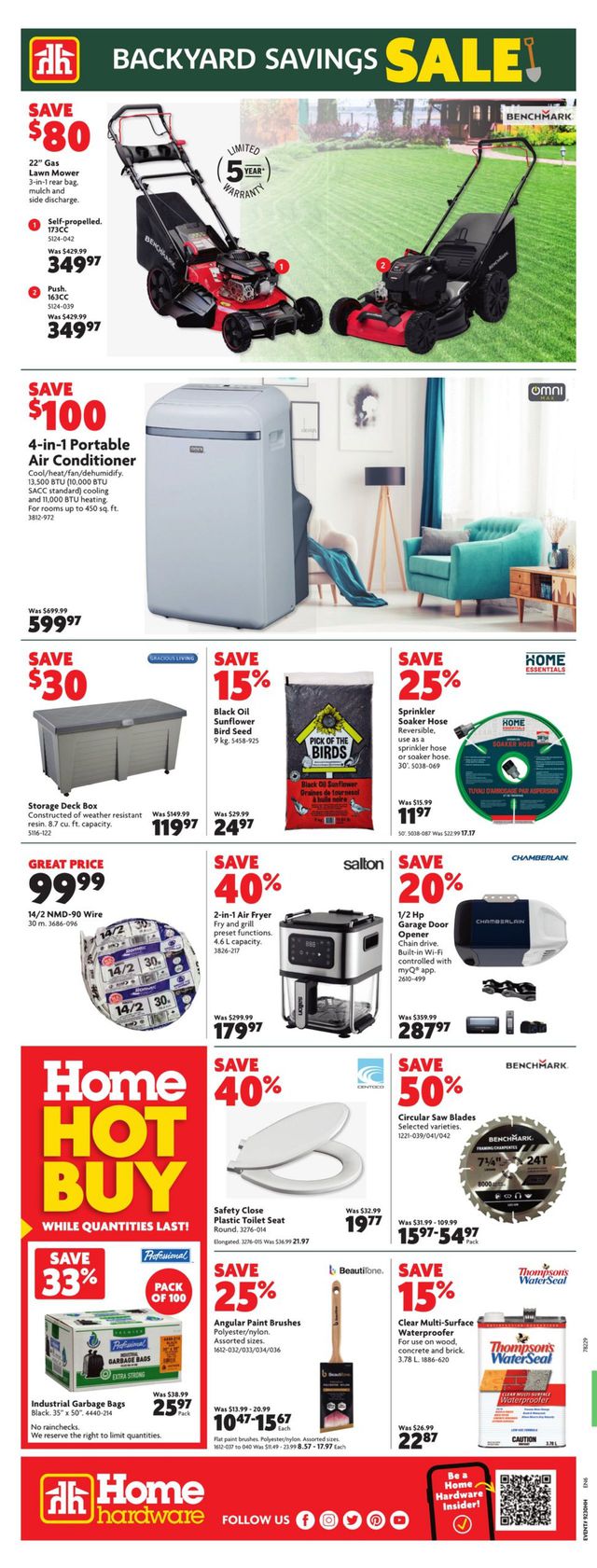 Home Hardware Flyer from 07/27/2023