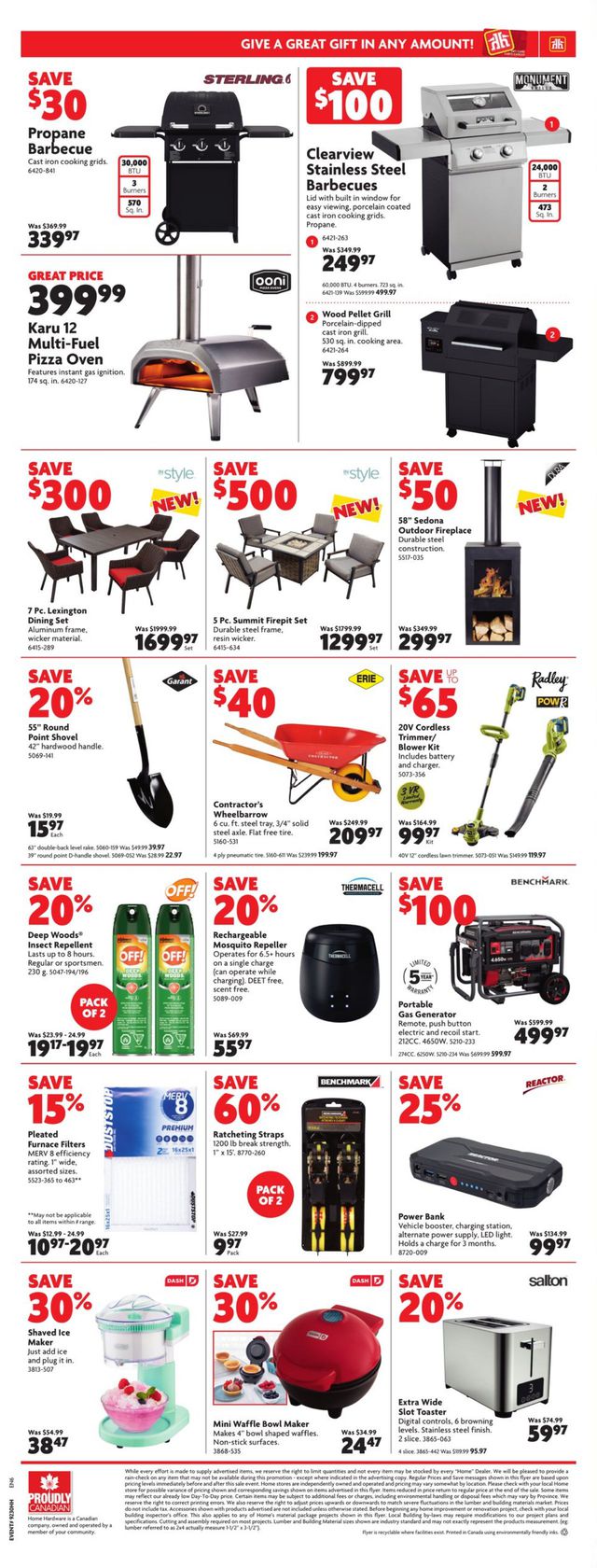 Home Hardware Flyer from 07/27/2023